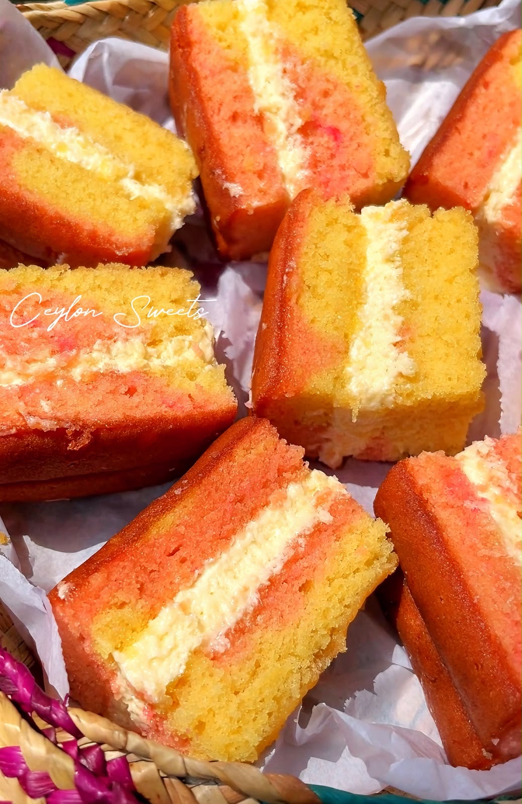 Milkiest Ribbon Cake